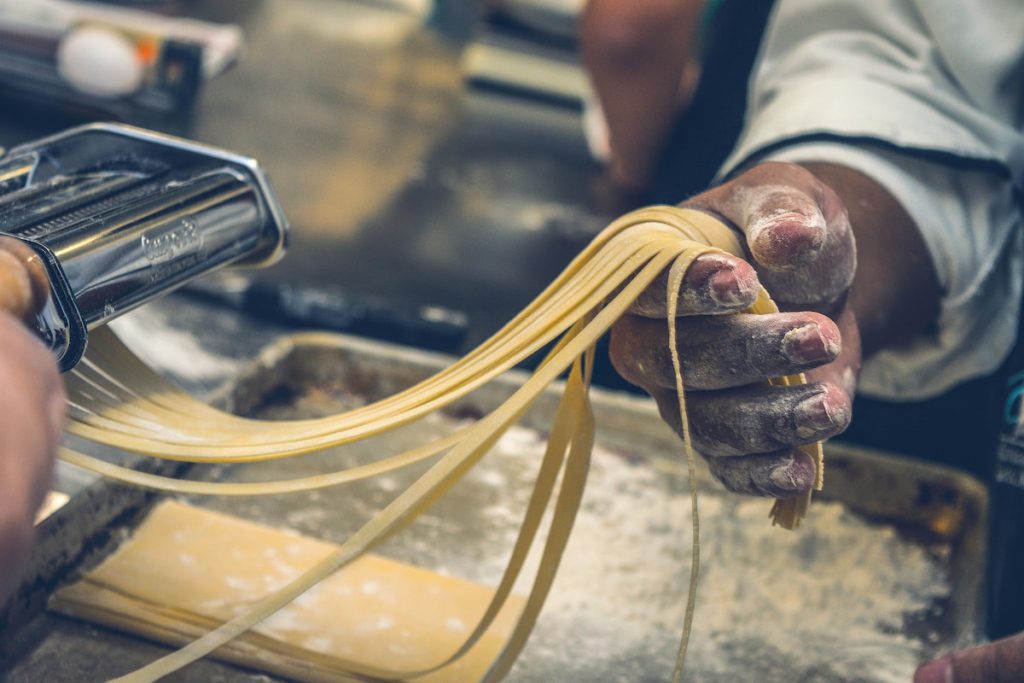 At Ron's Original Bar & Grille, we make our own pasta.